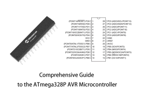 راهنمای جامع برای میکروکنترلر ATMEGA328P AVR