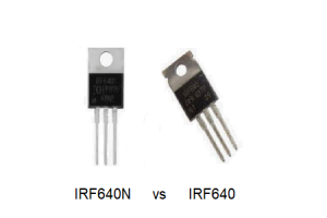 IRF640 در مقابل IRF640N: معادل ها ، مشخصات و برگه های داده