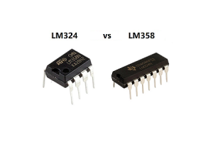 مقایسه جامع: تقویت کننده های عملیاتی LM324 در مقابل LM358