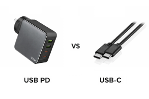 USB-C در مقابل USB PD: راهنمای مقایسه کامل