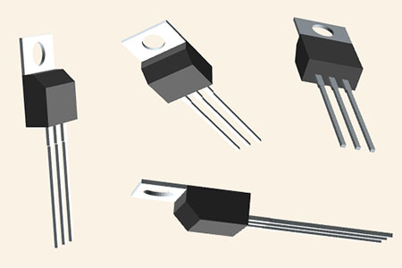 TIP127 CAD Model