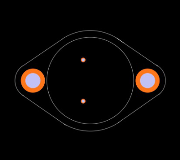 LM317K Footprint