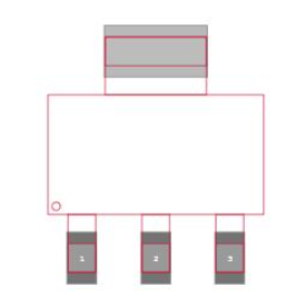 LD1117S33TR Footprint