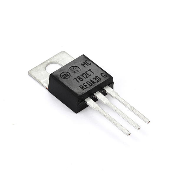 LM7812 Voltage Regulator IC]